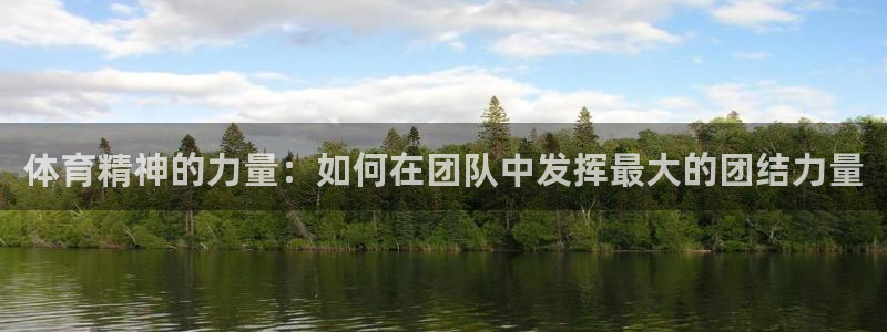 b体育必一运动官网：体育精神的力量：如何在团队中发挥最大的团结力量