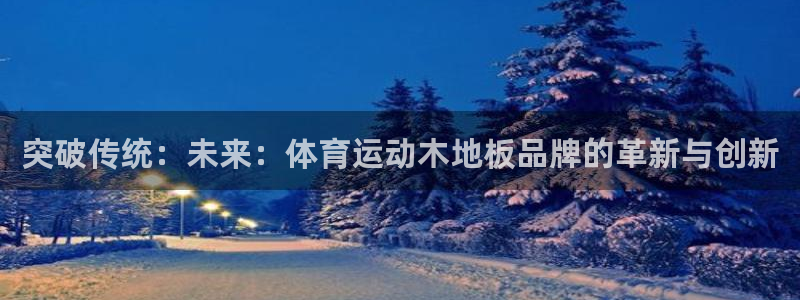 必一运动体育：突破传统：未来：体育运动木地板品牌的革新与创新